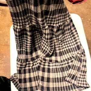 Zara small dress checkered